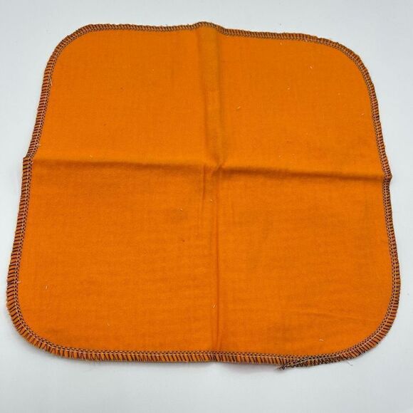 Set of 4 not paper towels napkins ecofriendly green house warming mushroom orang - Picture 6 of 10